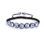 Ceramic Adjustable bracelet Fashion Design Girl Jewelry Handmade Chain Link Bracelet Women Men Bracelets Bangles Bracelet Style G black