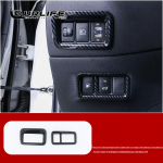For Toyota C-HR CHR xa10 accessories Car Rear Armrest Panel Trim Cover Interior Mouldings Carbon fiber car styling