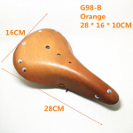 G98 Retro vintage dviračio balnelis grynos karvės odos rankų darbo sėdynė "Custion Bike" sportinis balnelis dviračio balnelis dviračio sėdynė