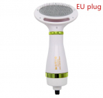 Du viename ne&scaron;iojamas naminių &scaron;unų džiovintuvas &scaron;unų plaukų džiovintuvas ir &scaron;ukučių &scaron;epetys naminių gyvūnėlių priežiūros džiovintuvas kačių plaukų &scaron;ukos &scaron;unų kailių pūtiklis žemos triuk&scaron;mo temperatūros green -EU plug