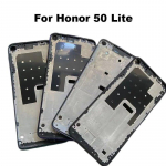 New Middle Frame For Huawei Honor 50 Lite Front Bezel Cover Metal Chassis Housing Back plate LCD Holder juoda