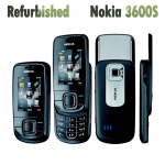 Atnaujintas originalus Nokia 3600S mobilusis telefonas su 1 SIM kortele No charger rožinė