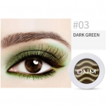 Pudra Glitter Gradient Color Natural Naked Makeup tamsiai žalia spalva