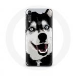 Coque pour Huawei p30 lite Husky de Sib&eacute;rie Yeux Bleus