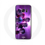 Coque pour Samsung Galaxy S6 BTS TinyTAN Animation Affiche RM Jin Suga J-Hope Jimin V Et Jungkook Mi