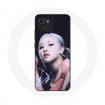 Coque pour Samsung Galaxy A03 Blackpink Born Pink Affiche Teaser Ros&eacute; Comeback Single Pink Venom 2022 juoda