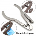 1 piece Ivory Rubber Dam Punch Forceps Ivory Punch Pliers Dental Pince Ivoire Instrument Stainless Steel