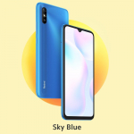 Xiaomi Redmi 9A i&scaron;manusis telefonas Redmi 9A 9 A MTK Helio G25 Octa Core 5000mAh įkrovimas 10W 6,53 DotDrop ekranas 4GB+64GB mėlyna