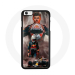 Coque pour Iphone 6 Formule 1 Max Verstappen Casque F1 - Maniacase