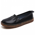 Moterims Mokasinai Penny Loafers Kasdieniai Balta Seselės Avalynė Žirneliai Mink&scaron;ti plok&scaron;čiapadžiai Juodi Moteri&scaron;ki vairavimo batai