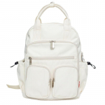 Kuprinė Mom Bag Mom Bag Fashion Lengva kelioninė kuprinė mamai ir vaikui One Size balta