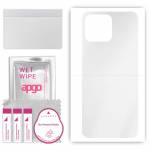 apgo Ultra Clear Protective Skin Sticker for the back compatible with Honor Play 30, Wrap Film, Hydrogel Film, Flexible, Soft TPU with positioning lay