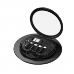 60 W Type-C į USB C prie Micro USB į ap&scaron;vietimą greito įkrovimo adapterio rinkinys, skirtas iPhone 14 13 12 Pro OTG keitiklis kelių saugojimo dėžutei juoda