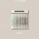 1PC NAPEARL Madingos ir prabangios Bijūnais siuvinėtos tamsios užuolaidos ir marlės užuolaidos svetainės miegamojo namų dekoravimui Sheer-W100cm x L200cm balta