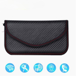 Signalą blokuojantis krep&scaron;ys Faraday Bag Shield Cage Dėklas Piniginė Telefono dėklas Privatumo apsauga Automobilio raktas juoda