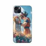 Coque Maniacase pour iPhone 14 Plus Akira Toriyama Son Goku Tombe