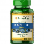 Puritan's Pride - Borage Oil 1000 mg, 100 Softgels