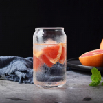 390 ml 13 uncijų 540 ml 18 oz geriamojo stiklo puodelio alaus skardinės formos kar&scaron;čiui atsparus stiklainis su stikliniu &scaron;iaudeliu 301-400ml