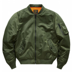 Unisex Douyin MA-1 piloto striukė su medvilne, pastorinta beisbolo apykaklė Thin, M