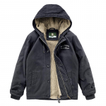 Laipiojimo lauke Soft Shell vėjui atsparus &scaron;lifuotas boa lauko &scaron;altas motociklas, juodas L [QINPHEN] Vėjo striukė, drabužiai, striukė, vyri&scaron;kas paltas, striukė, juoda