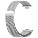 Milano dirželis, skirtas &bdquo;Huawei Watch FIT 3 Strap Smart Magnetic Nerūdijančio plieno Correa&ldquo;, skirtas &bdquo;Huawei Fit3 2024&ldquo; NAUJAUSI priedai For huawei fit 3 sidabras