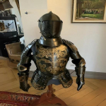 Viduramžių &scaron;arvai Antonas Princas-Elektoras Cristianas Cosplay Helovino kostiumas Dekoracija