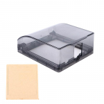 Vandeniui atsparus dangtelis belaidžiam durų skambučiui i&scaron;maniojo durų skambučio mygtuko apsauga nuo lietaus juoda