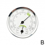 Mini rodyklės tipo termometro higrometras vidaus patalpos elektroninis temperatūros drėgmės matuoklio jutiklis, skirtas namų termometrui sidabro žalia spalva