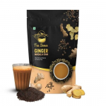 Tea Sense Imbierinis Masala Chai|800 Gramų|A&scaron;trus ir Sveikas Mi&scaron;inys |Asaminis CTC, Džiovintas Imbieras, Juodieji Pipirai|Aromatingas ir Stiprus Skonis|Chaipatti, Arbatos Milteliai