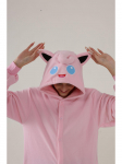 Ki&scaron;eninių monstrų serijos vienos dalies pižama: Slowpoke, Squirtle, Golduck & Bulbasaur animacinė pižama L