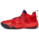 Adidas Harden Vol. 6 ry&scaron;kiai raudonos monogramos vyri&scaron;ki sportbačiai, pagrindinė juoda, komandos pergalės raudona HQ3884 40⅔