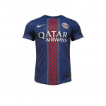 Nike Paris Saint-Germain 2025&ndash;2026 sezono namų žaidėjo versijos trumpų rankovių vyri&scaron;ki futbolo mar&scaron;kinėliai tamsiai mėlyni HJ4547-411 XXXL