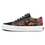 Vans Old Skool Zip Faded Patchwork Žemi Skate Batai Unisex Sportbačiai Rudi Juodi VN0A34939GB 34.5