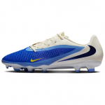 Nike Phantom 6 Atsparūs trinčiai futbolo bateliai Unisex Mėlyni Balti Sportbačiai HQ2313-400 40