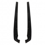 Blizgančios juodos spalvos galinio buferio &scaron;oniniai skirstytuvai (flaps) 5 serijos G30 G31 M Sport 2017&ndash;2022 m.