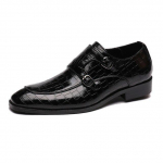 Vyri&scaron;ki Suknelės Batai Asmenybės tendencija Paty Odiniai vestuviniai batai Vyri&scaron;ki plok&scaron;čiapadžiai odiniai Oxfords oficialūs batai 47 geltona