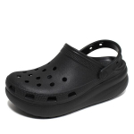 Crocs Vaikams Classic Cutie Platforminiai Mediniai Klumpės Mažiems Vaikams &Scaron;lepetės Sandalai 207708 001 207708001/190mm(C13)