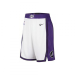 Nike NBA Lakers 22-23 Miesto riboto leidimo sportiniai &scaron;ortai Vyri&scaron;ki Balti EU S balta