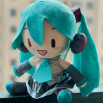 32cm Kawaii Hatsune Miku pliu&scaron;inė lėlė Anime Naujas lankelis Miku Specialus pliu&scaron;inis pagalvės Sofos papuo&scaron;alai Gimtadienio dovana Kambario dekoracija