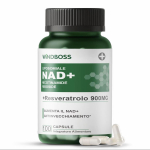 Windboss Liposominis NAD+ Akseleratorius: Greitai įsigeriantis NR (900 mg) su NMN, trans-resveratroliu ir kvercetinu vir&scaron;ūnei protinei veiklai 1 pack