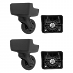 4 vnt. Bagažo ratukų pakeitimas Sukamieji ratukai Lagamino krep&scaron;io dalys Kelioninio lagamino ratukai Bagažo lagamino ratukai 1