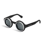 Louis Vuitton 24 Ankstyvo pavasario Super Vision Apvalūs Plastikiniai Metaliniai Guminiai Apvalūs Akiniai Nuo Saulės Vyri&scaron;ki Akiniai Nuo Saulės Juodi Z2386U Basic Packaging-Dust Bag+Eyeglass Case,F,Black