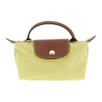Longchamp Le Pliage Originalinė kosmetinė su rankena Pistacijų spalvos Moteri&scaron;kos kosmetinės Žalia 34175089244 Basic Set (Bag) brown