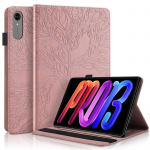 Dėklas Lenovo Idea Tab Pro Gen 2 TB390FU, reljefinis medis, PU odos piniginė, atverčiamas dangtelis, Funda Idea Tab Pro Gen 2 13 colių dėklas Idea Tab Pro Gen2 13 white