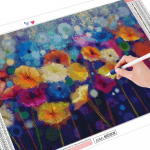 Deimantinio meno tapybos rinkiniai Gėlių kalnų kri&scaron;tolų nuotraukos 5D &bdquo;pasidaryk pats&ldquo; deimantinis siuvinėjimas kryželiu siuvinėti mozaika Full Round (20X30CM)