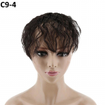 LISI HAIR Moteri&scaron;ki natūralūs perukai 3D oro plaukų priauginimai netikri plaukų segtukai ant plauko papuo&scaron;alo grynos spalvos Auk&scaron;tos temperatūros pluo&scaron;to perukai kasdieniniam dėvėjimui