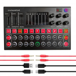 M9 garso sąsajos garso plok&scaron;tė Live Voice Mixer I&scaron;orinė USB garso plok&scaron;tė kelių efektų garso plok&scaron;tė