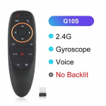 G10s balso nuotolinio valdymo pultas Fly Wireless TV Air Mouse 2.4G belaidė klaviatūra su gyroscope Mini G10S