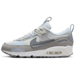 Nike Air Max 90 Futura White Pure Platinum Moteri&scaron;ki sportbačiai Summit-White Football-Grey Wolf-Grey DM9922-103 36