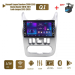 icreative Renault Logan Sandero 2009-2015 Skirta Dacia Duster 2010-2017 Lada Largus 2012-2020 Mygtuko rankenėlė Automobilis Android 1+16GB